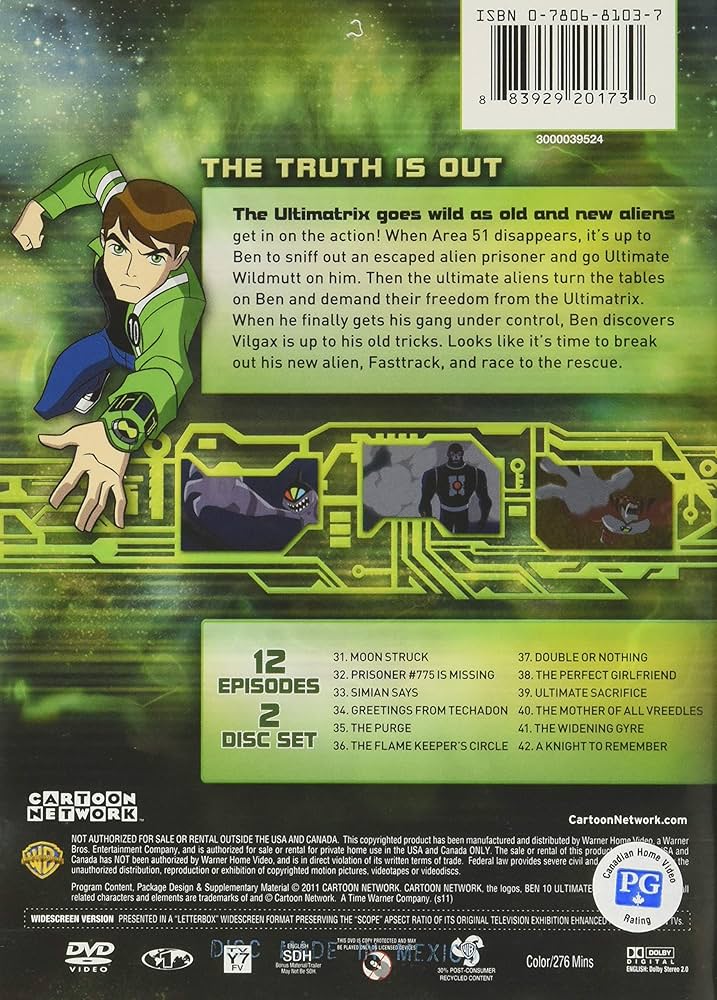 Cartoon Network: Ben 10 Ultimate Alien the Wild Truth (V4
